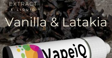 Vanilla Tobacco & Latakia Hybrid Tobacco  E-liquid