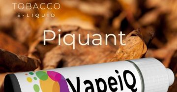 NEW! Piquant 100% Real Tobacco  E-liquid
