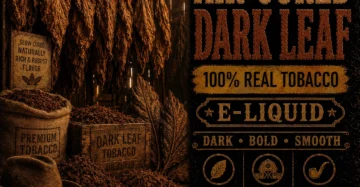 Air-Cured Dark Leaf - Real Tobacco E-liquid