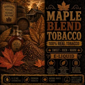 Maple Blend Tobacco E-liquid - Real Tobacco E-liquid