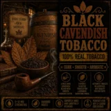 Black Cavendish Tobacco - Real Tobacco E-liquid