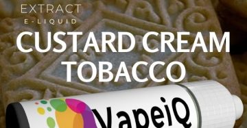 NEW! Custard Cream Biscuit Tobacco  E-liquid