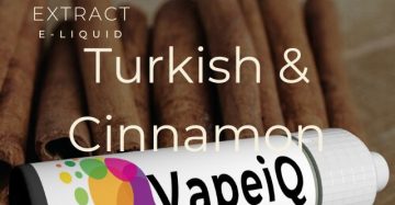 NEW! Turkish & Cinnamon Tobacco  E-liquid