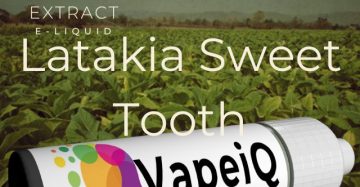 NEW! Sweet Latakia Tobacco  E-liquid