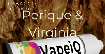 NEW! Perique & Virginia 100% Real Tobacco  E-liquid