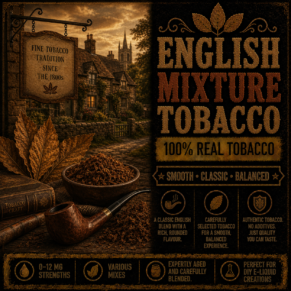 English Mixture Tobacco - Real Tobacco E-liquid
