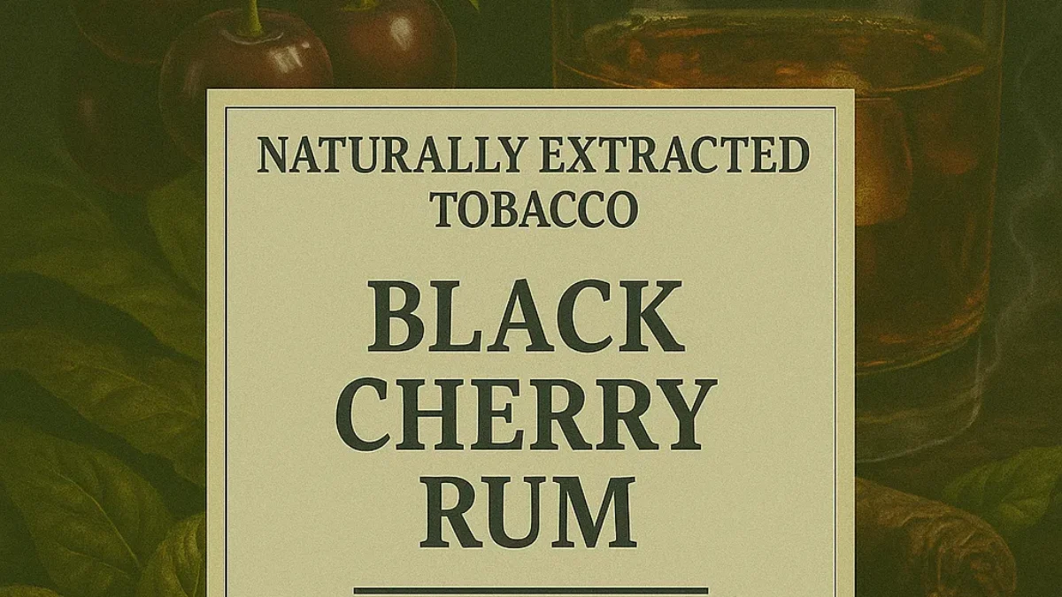 Black Cherry Rum Tobacco E-liquid