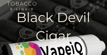 NEW! Black Devil Cigar 100% Real Tobacco  E-liquid