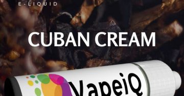 NEW! Cuban Cream Tobacco E-liquid