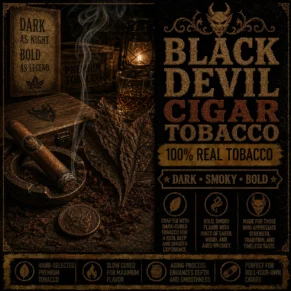 Black Devil Cigar Tobacco - Real Tobacco E-liquid