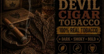 Black Devil Cigar Tobacco - Real Tobacco E-liquid