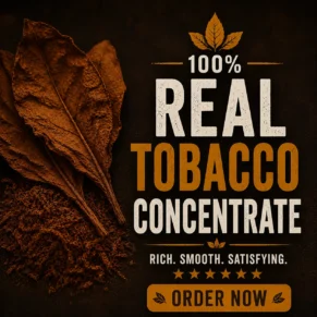 Naturally Extracted Tobacco Concentrates – DIY Flavour for Authentic Tobacco Vapes