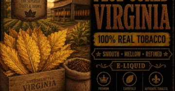 Flue-Cured Virginia Tobacco - Real Tobacco E-liquid