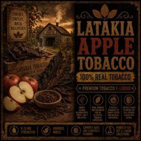 Latakia Apple Tobacco - Real Tobacco E-liquid