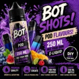 Pod Flavour Shots for DIY Mixing