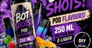Pod Flavour Shots for DIY Mixing