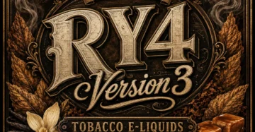 RY4 Version 3 Tobacco E-Liquid UK – Advanced Caramel Tobacco Vape Juice