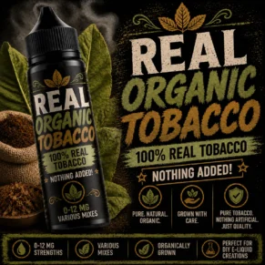 Organic Virginia Tobacco - Real Tobacco E-liquid