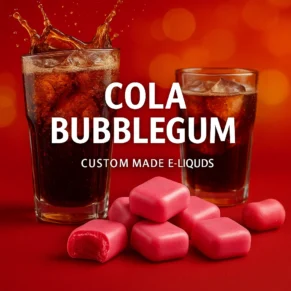 Cola Bubblegum E-Liquid – Classic Fizzy Cola & Sweet Bubblegum Vape