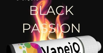 NEW! Black Passion | Tobacco Flavour by VapeiQ