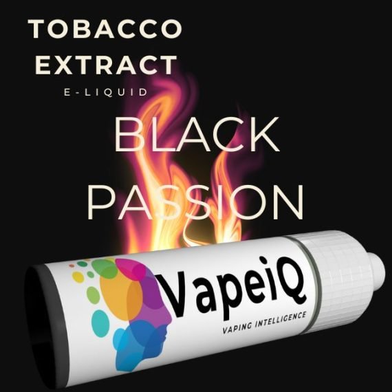 NEW! Black Passion | Tobacco Flavour by VapeiQ