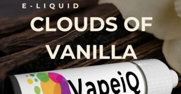 Clouds of Vanilla E-liquid by VapeiQ