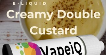 Creamy Double Custard E-liquid by VapeiQ