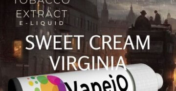 NEW! Sweet Virginia Cream Tobacco E-liquid - 100% (NET) Tobacco