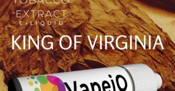 NEW! King Of Virginia Tobacco E-liquid - 100% (NET) Tobacco