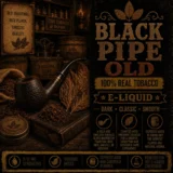 Black Pipe Old Tobacco - Real Tobacco E-liquid Black Pipe Old Tobacco - Real Tobacco E-liquid