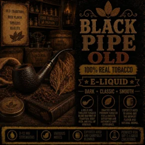 Black Pipe Old Tobacco - Real Tobacco E-liquid