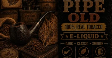 Black Pipe Old Tobacco - Real Tobacco E-liquid