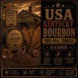 USA Kentucky Bourbon - Real Tobacco E-liquid