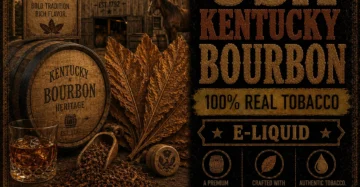 USA Kentucky Bourbon - Real Tobacco E-liquid