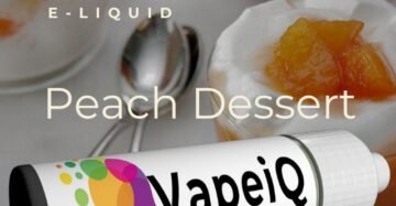 Peach Dessert E-liquid - Peach Flavour