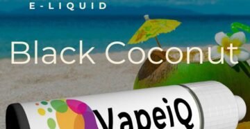 Black Coconuts E-liquid - Tropical Flavour