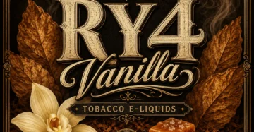 RY4 Vanilla Tobacco E-Liquid UK – Classic Vanilla Caramel Tobacco Vape Juice