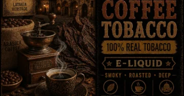 Latakia Coffee Tobacco - Real Tobacco E-liquid