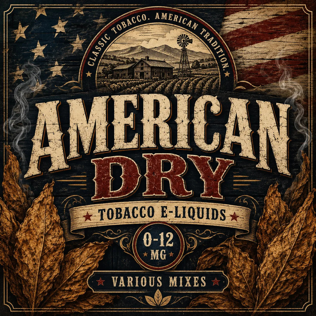 American Dry Tobacco E-Liquid UK – Strong Dry Cigarette Style Vape Juice American Dry Tobacco E-Liquid UK – Strong Dry Cigarette Style Vape Juice
