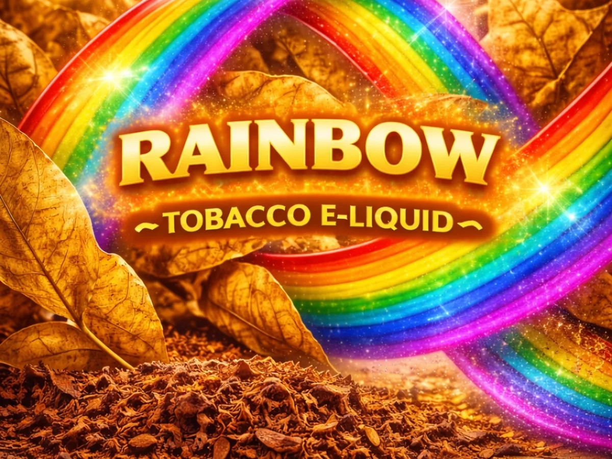 Rainbow Tobacco Vape Juice | Fruity Sweet Tobacco E-Liquid UK