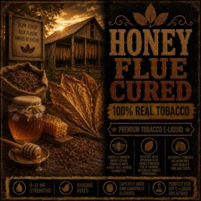 Honey Flue Cured Tobacco - Real Tobacco E-liquid