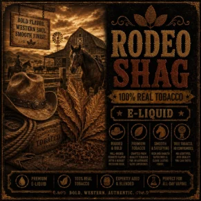Rodeo Shag Tobacco - Real Tobacco E-liquid