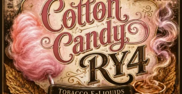 Cotton Candy RY4 Tobacco E-Liquid UK – Sweet Candy Tobacco Vape Juice