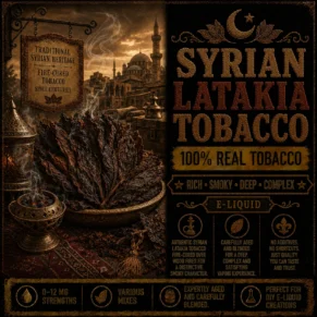 Syrian Latakia Tobacco - Real Tobacco E-liquid