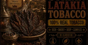 Syrian Latakia Tobacco - Real Tobacco E-liquid