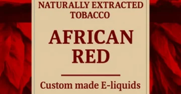 African Red Tobacco Vape - Real Tobacco E-liquid