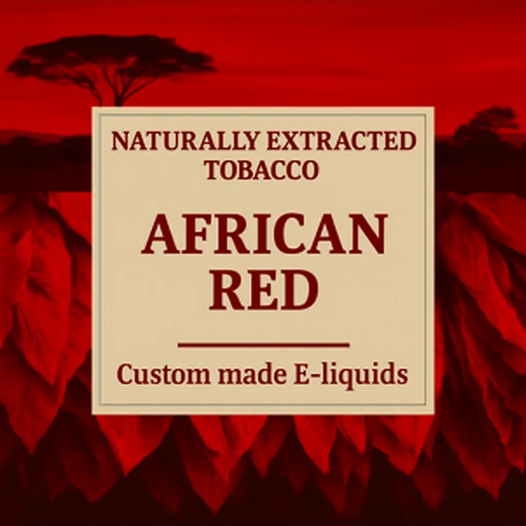 African Red Tobacco Vape - Real Tobacco E-liquid African Red Tobacco Vape – Cherry Cavendish Pipe Blend