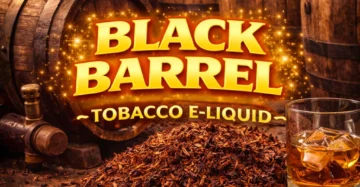 NEW! Black Barrel Tobacco E-liquid