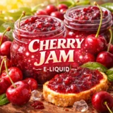 NEW! Cherry Jam Dessert E-liquid