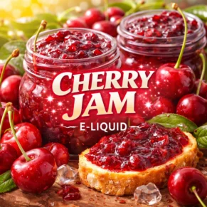 NEW! Cherry Jam Dessert E-liquid